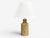 Brown 1960s Desiree Stentöj, Table Lamp, Brown Stoneware For Sale - Image 8 of 9