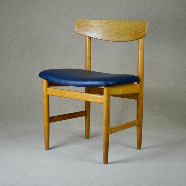 Børge Mogensen Öresund Chairs by Børge Mogensen for Carl Andersson & Söner Sweden, 1960s, Set of 4 For Sale - Image 4 of 11