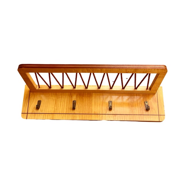 Wall Hanger in Brussels Style, Rudi Volket, Germany, 1950s. For Sale - Image 4 of 12