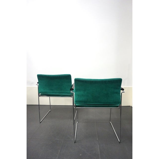 Metal Italian Jano Chairs by Kazuhide Takahama for Simon Gavina, 1970s, Set of 4 For Sale - Image 7 of 14