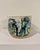 Vintage Studio Art Pottery Hand Painted Ceramic Cachepot Planter Signed Aprox. dimensions: 4.5"H x 5" diameter Good...