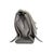 Modern Balenciaga Gray Leather Silver Hardware Crush Chain Medium Flap Shoulder Bag For Sale - Image 3 of 11
