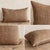 Luxurious Belgian Linen Pillow by Bloom Home, Bois Color, 15x25" For Sale In Los Angeles - Image 6 of 7