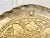 Vintage Large Brass Repousse Tray For Sale - Image 12 of 13