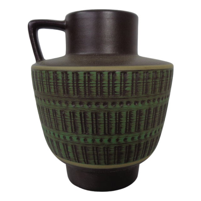 Ceramic 2023/20 R Handle Vase from Marzi & Remy, Germany, 1950s For Sale