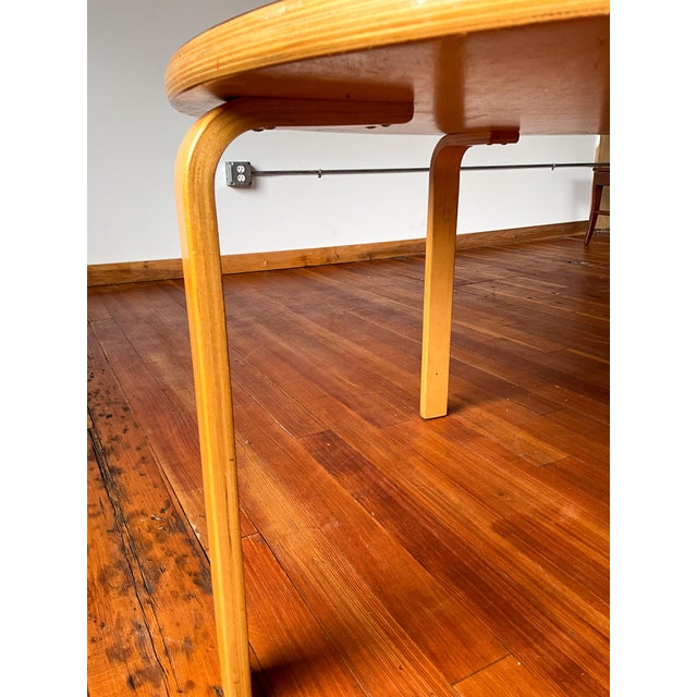Purple Aalto Inspired Coffee Table/Children's Table For Sale - Image 8 of 11