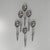 1980s Italian Modern Ergonomica Cutlery Set by Angelo Mangiarotti for Mepra, 1980s, Set of 21 For Sale - Image 5 of 8