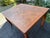 Farmhouse 1920s French Provincial Oak Parquet Draw Leaf Dining Table For Sale - Image 3 of 11