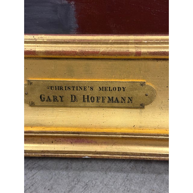 Gary David Hoffmann "Christine's Melody" Limited Edition Art Work, Framed Edition 3 of 95 For Sale - Image 12 of 12