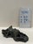 Black 1960s Larry Mohr Bronze Lovers Sculpture Signed From Artist Estate For Sale - Image 8 of 8