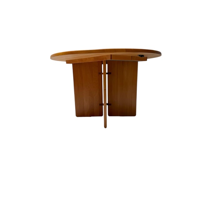 Dining Room Table by Søren Nissen and Ebbe Gehl for Ebenisterie Seltz, France, 1980s For Sale - Image 10 of 15
