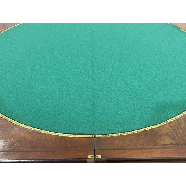 19th Century Louis Philippe Mahogany Games Table For Sale - Image 9 of 14