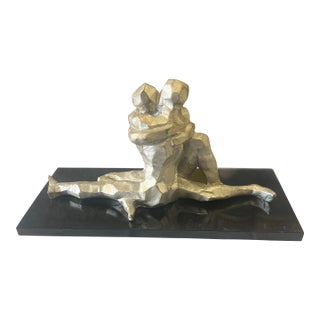 2000 Brutalist / Cubist Sculpture, Global Views For Sale
