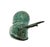 Arthur Court Vintage Cast Iron Sea Snail Sculpture With Verdigris Patina – Garden / Cottagecore / Whimsical For Sale - Image 4 of 10