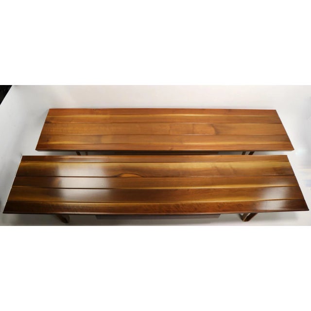 Dunbar Furniture Wormley for Dunbar Long John Table For Sale - Image 4 of 13