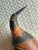 Vintage Peruvian Hand-Carved & Fire-Etched Gourd Bird Sculptures - Pair "Mate Burilado" Hand-Carved Gourd Birds For Sale In Baltimore - Image 6 of 12