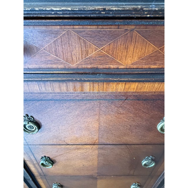 Late 19th Century French Belle Époque Louis XV Revival Bombe Commode For Sale - Image 11 of 11