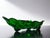 Forest Green Green Depression Glass Style Grape Shaped Vase For Sale - Image 8 of 11