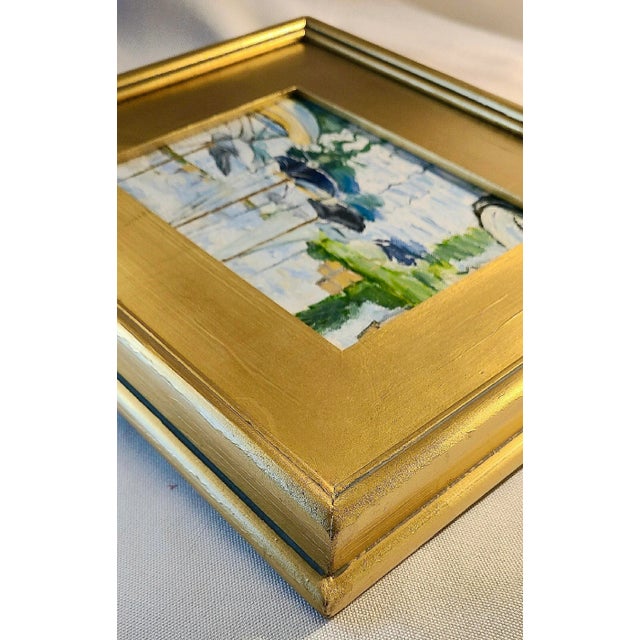 Early 21st Century Original Painting ‘Sailboats on the Seine’ For Sale - Image 5 of 8