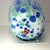 Mid-Century Modern Vintage Maestri Vetrai Murano Style Blue Green Macchie Pattern Art Blown Glass Vase For Sale - Image 3 of 5
