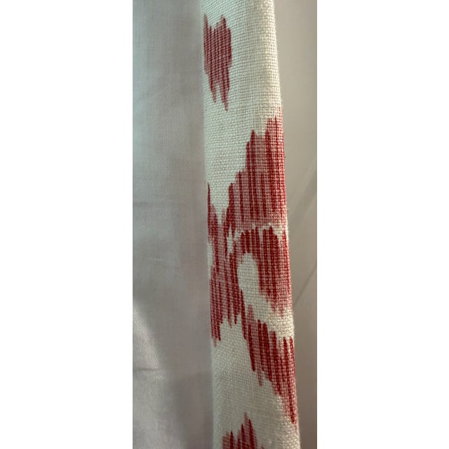 Traditional Pair of Cowtan & Tout Drapery Panels With Tassel Fringe For Sale - Image 3 of 11