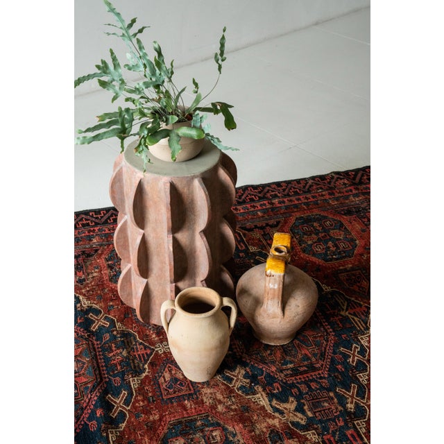 Red Antique Soumak Scatter Rug For Sale - Image 8 of 11