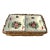 Vintage Oftriart Porcelain Floral Bowls W/Basket, 3 PCS For Sale