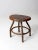 Vintage Industrial Metal Stool For Sale - Image 6 of 9