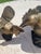 Pair of Vintage Brass Roosters For Sale In Dallas - Image 6 of 12