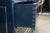 2 Mid Century John Stuart Navy Blue Lacquer Nightstands Bedside Chests MCM Pair For Sale - Image 14 of 18