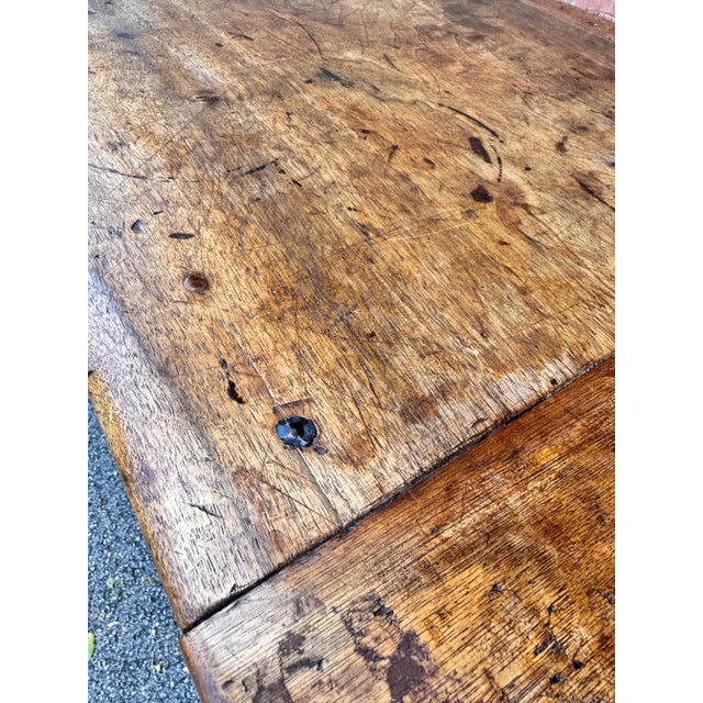 Early 18th Century 18th Century French Monastery Table For Sale - Image 5 of 11