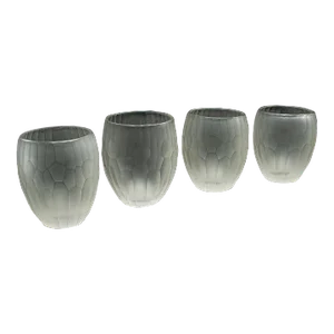 2000's Set of 4 Contemporary Wimbledon Spirit Tumblers