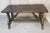 Refectory Style Wood Table, 1950s For Sale - Image 3 of 9
