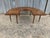 English Antique Georgian Style Horseshoe Designer Curved Coffee Table For Sale - Image 3 of 10