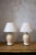 Metal English Craquelé Glazed Ceramic Table Lamps, 1970s, Set of 2 For Sale - Image 7 of 7