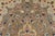 Brown Kashan Rug 3’5” X 4’9” Brown Wool Vintage Traditional Hand-Knotted Carpet For Sale - Image 8 of 12