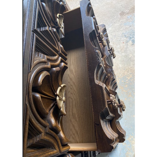 1970s Vintage Spanish Revival Chest of Drawers For Sale - Image 12 of 13