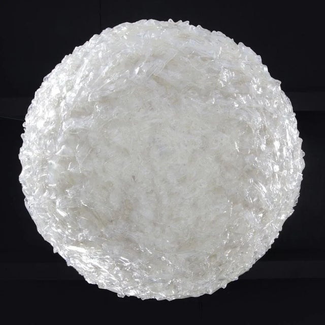 Vintage Hanging Lamp with Coarse Structure, Germany, 1960s For Sale - Image 4 of 9