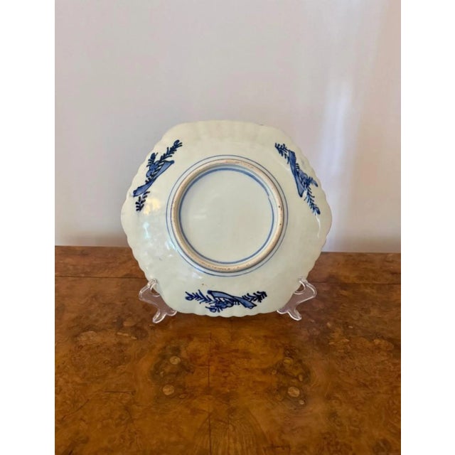 Antique Japanese Imari Plate, 1900s For Sale - Image 4 of 5
