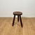 Contemporary Small Brutalist Tripod Stool in Wood, 1950s For Sale - Image 3 of 11