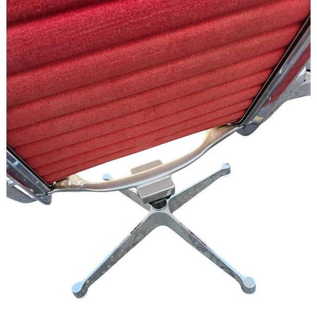 2 x early edition Ea 124 aluminum swivel armchair by charles & ray eames herman miller / tilt mechanism / to restore...