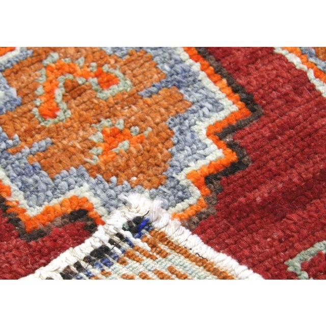 Traditional 1960s Turkish Oushak Yastic For Sale - Image 3 of 3