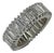7 Carat Tapered Baguette Zig Zag Diamond and Platinum Eternity Band, Size 6.25 For Sale
