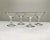 1960s Silver Trimmed Facet Stemmed “Debut” Cocktail Glasses- Set of 4 For Sale - Image 13 of 13
