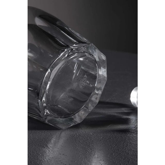 Modern French Decanter in Baccarat Crystal, 1970 For Sale - Image 3 of 8