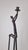 Alberto Giacometti Iron and Bronze Candlestick by Alberto Giacometti, 1970s For Sale - Image 4 of 14