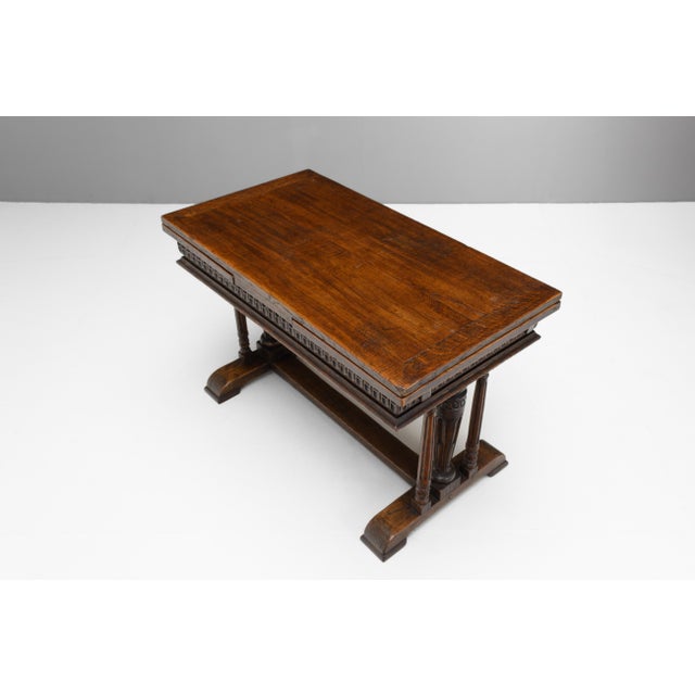 Draw Leaf Table, 1890s For Sale - Image 3 of 11