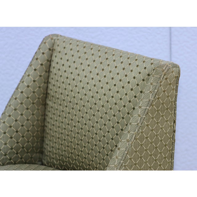 Wood 1940's Tommi Parzinger Mahogany Slipper Chair For Sale - Image 7 of 18