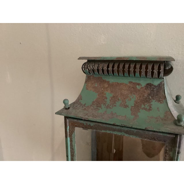 Platina Copper Classic Model Garden Wall Light, Maison, France, 1970s, Set of 2 For Sale - Image 10 of 11