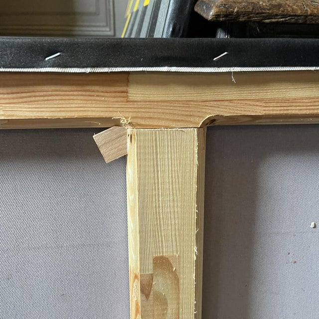 Denis Matemo, Market Scene, Charcoal on Canvas, 2016 For Sale - Image 15 of 17